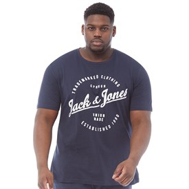 Jack And Jones Heren Plus Size Traffic T Shirt Marineblauw jack and jones kopen in de aanbieding Jack And Jones Heren Plus Size Traffic T Shirt Marineblauw jack and jones kopen in de aanbieding