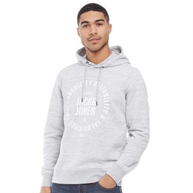 Jack And Jones Heren Jaso Hoodie Gemeleerd Lichtgrijs jack and jones kopen in de aanbieding Jack And Jones Heren Jaso Hoodie Gemeleerd Lichtgrijs jack and jones kopen in de aanbieding
