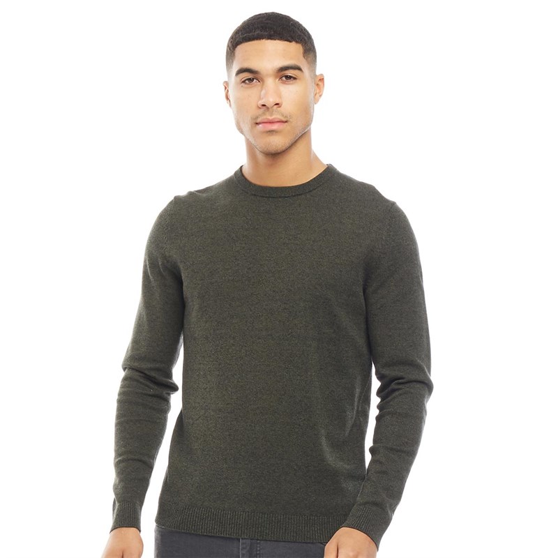 YYear Mens Slim Knitwear Crewneck Basic Long Sleeve Pullover Sweater