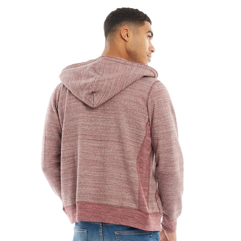 JACK AND JONES Herren JJE Space Melange Kapuzenjacke Rotmeliert JACK AND JONES Herren JJE Space Melange Kapuzenjacke Rotmeliert