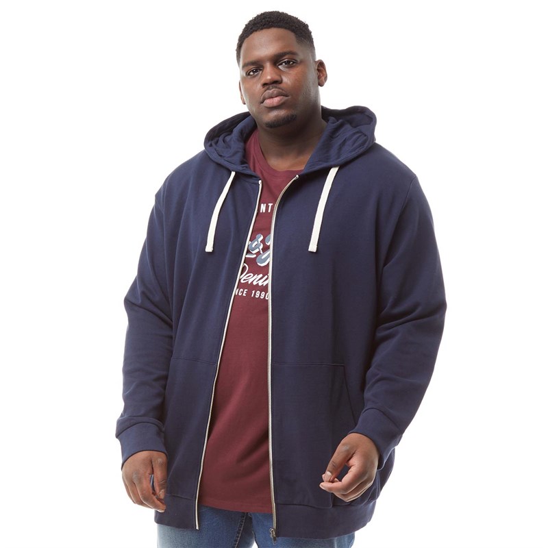 plus size navy hoodie