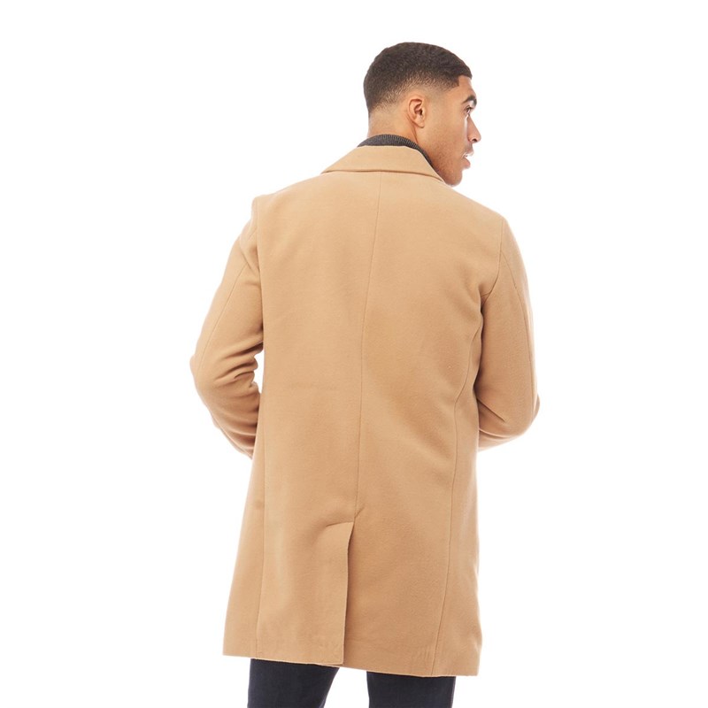 jack and jones camel coat