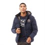 JACK AND JONES Mens Sure Puffer Jacket Navy Blazer