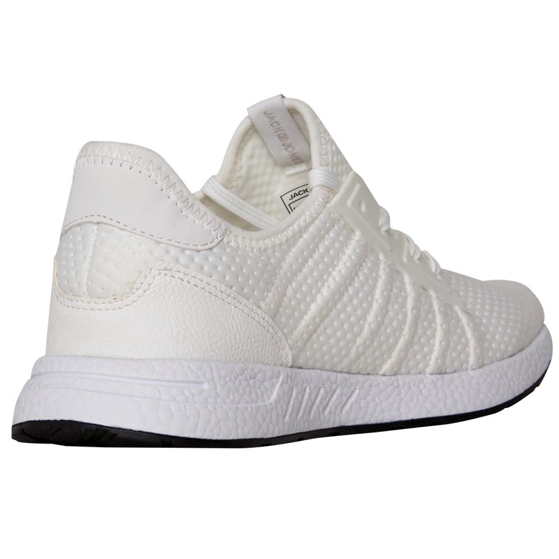 jack and jones white trainers