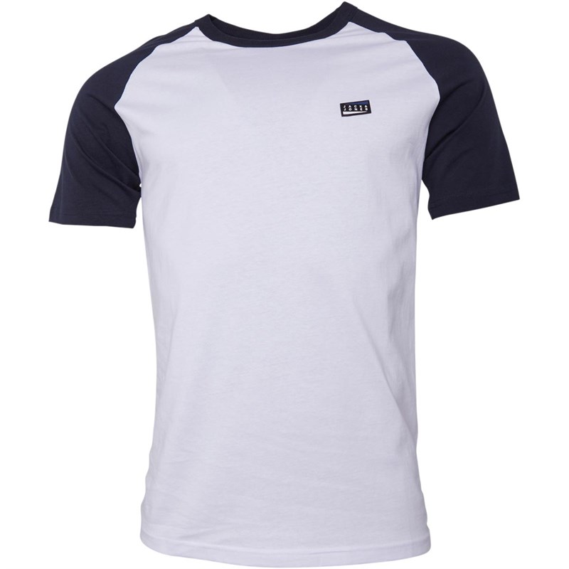 JACK AND JONES Mens Boris T-Shirt White