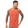 JACK AND JONES Mens Langmore Tank Top Chili