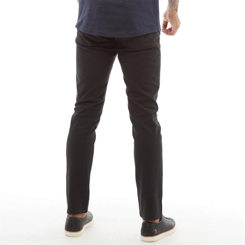 JACK AND JONES Mens Glenn Original Slim Fit Chino Pants Black
