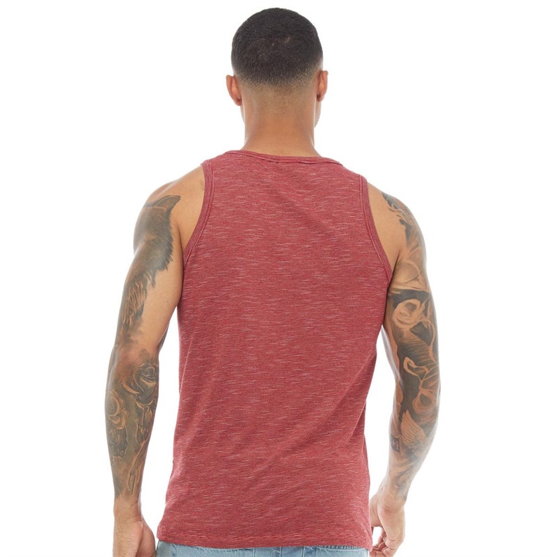 JACK AND JONES Débardeur Strong Homme Rouge