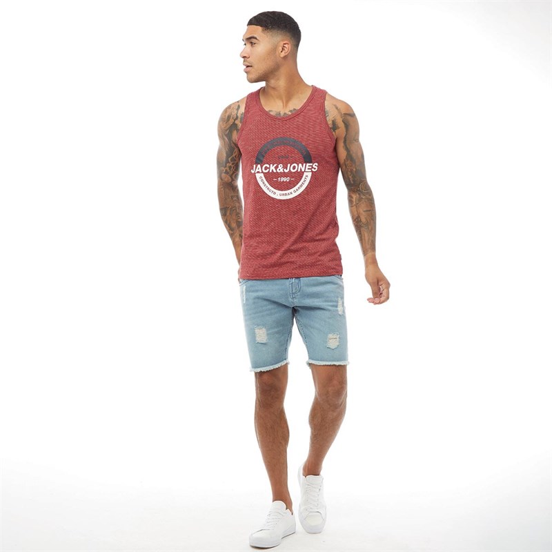JACK AND JONES Débardeur Strong Homme Rouge