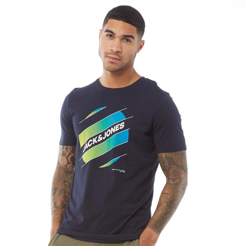 JACK AND JONES Herren Soul T-Shirt Navy