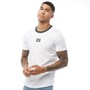 JACK AND JONES Mens Jax Crew Neck T-Shirt White