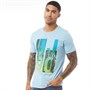JACK AND JONES Herren Orbi T-Shirt Himmelblau