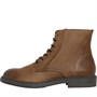 JACK AND JONES Mens Walt Leather Boots Brown