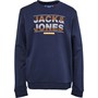 JACK AND JONES Sweat Jjmount Junior Bleu Marine