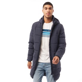 JONES Mens Weng Long Puffer Navy Blazer
