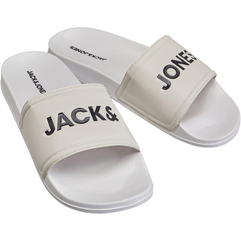 jack and jones sliders white