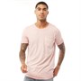 JACK AND JONES Mens Kris Bas Crew Neck T-Shirt Rosette