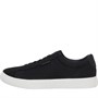 JACK AND JONES Mens Miller Canvas Mix Trainers Anthracite