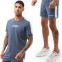 JACK AND JONES Ensemble Short et Tee-Shirt Ombre Homme Bleu