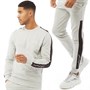 JACK AND JONES Survêtement de Jogging Adam Homme Gris Chiné