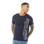 JACK AND JONES Mens Structure T-Shirt Sky Captain