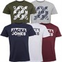 JACK AND JONES Herre Hero T-Shirt Marineblå