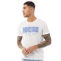 JACK AND JONES Herren Denim T-Shirt Weiß
