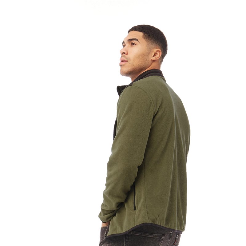 JACK AND JONES Heren Hype Fleece Kaki