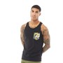 JACK AND JONES Mens Pock Tank Top Black