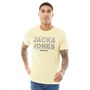 JACK AND JONES Mens Mount T-Shirt Flan