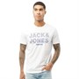 JACK AND JONES Tee-Shirt Mount Homme Blanc