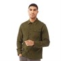 JACK AND JONES Męskie Ben Koszula z Dlugim Rekawem Oliwkowy