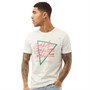 JACK AND JONES Mens Cody Crew Neck T-Shirt Cloud Dancer