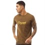 JACK AND JONES Mens Stationary Crew Neck T-Shirt Rubber