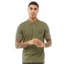 JACK AND JONES Mens Jormove Short Sleeve Polo Dusty Olive