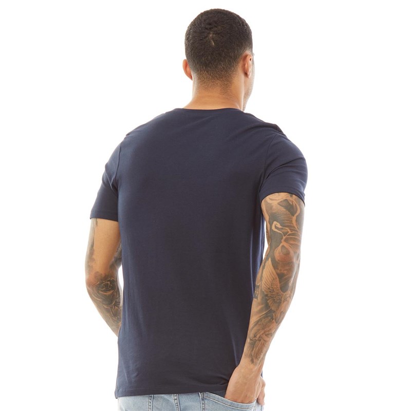 JACK AND JONES Herren Jjnd T-Shirt Navy