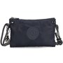 Kipling Dames Knippa Schoudertas Blauw Camouflage