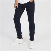 Calvin Klein Jeans Mens Slim Tapered Fit Jeans Denim Dark