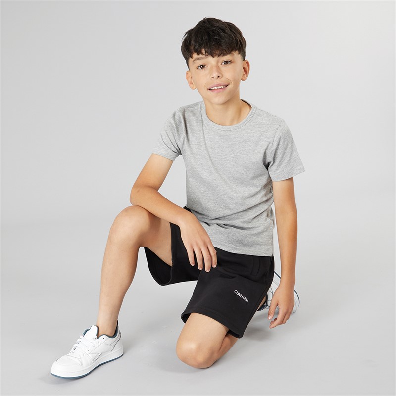 Calvin Klein Jeans Kids Sweat Shorts CK Black