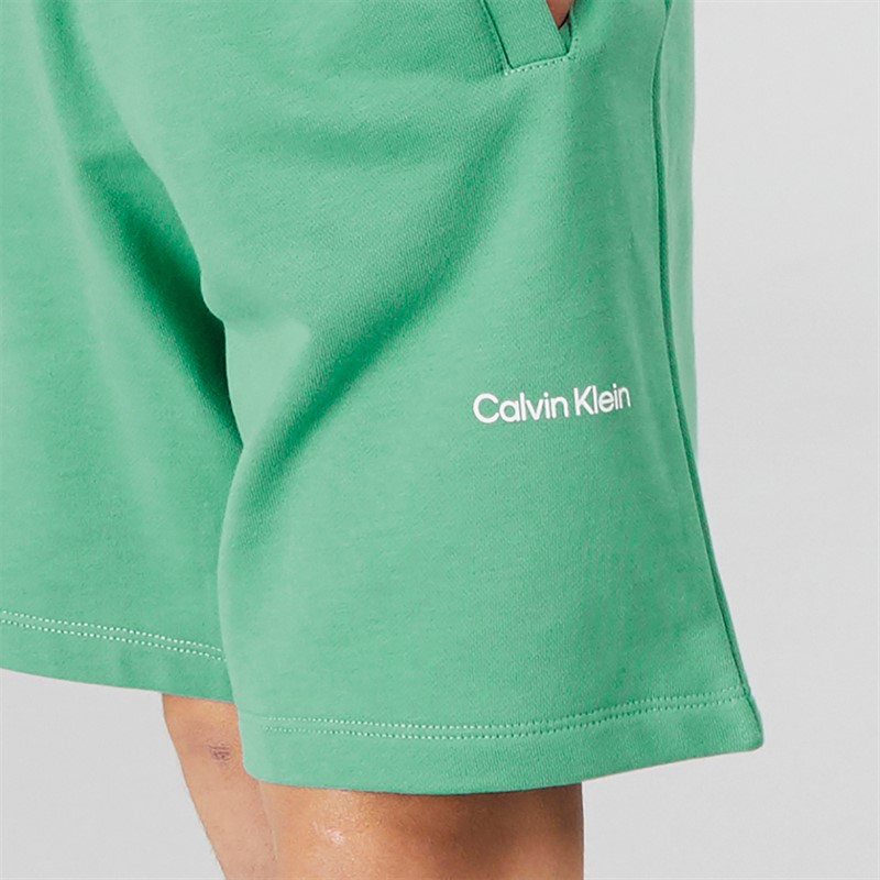 Calvin Klein Jeans Kids Sweat Shorts Bahama Green