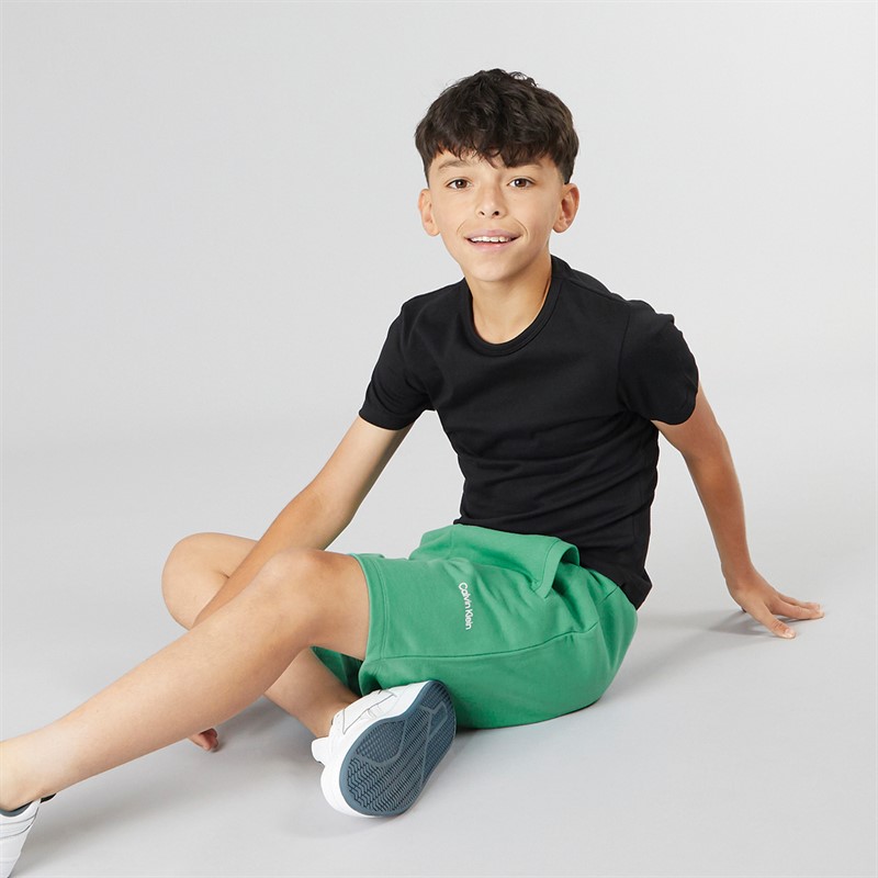 Calvin Klein Jeans Kids Sweat Shorts Bahama Green