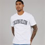 Calvin Klein Jeans Mens Varsity T-Shirt Brilliant White