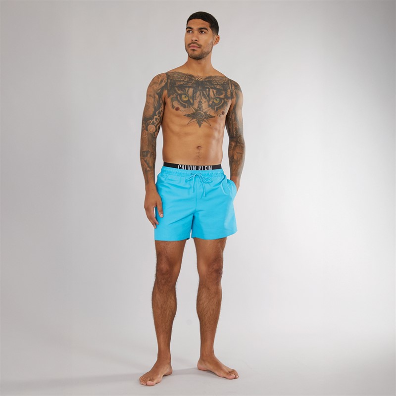Calvin Klein Jeans Mens Swim Shorts Bash Blue