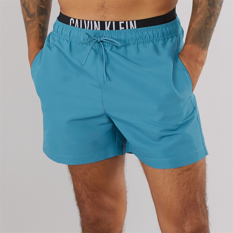 Calvin Klein Jeans Mens Swim Shorts Storm Blue