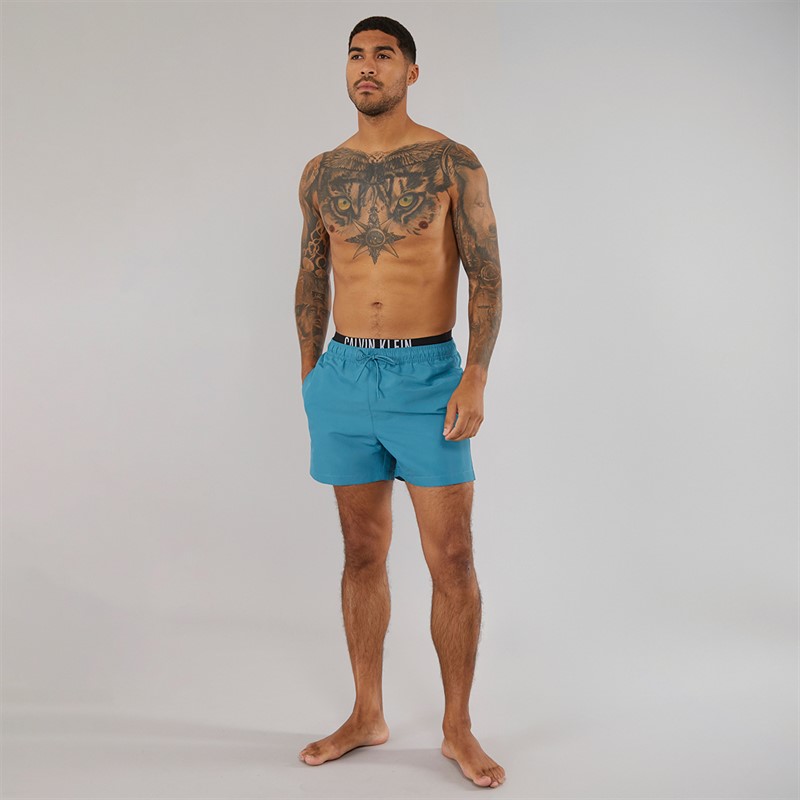Calvin Klein Jeans Mens Swim Shorts Storm Blue