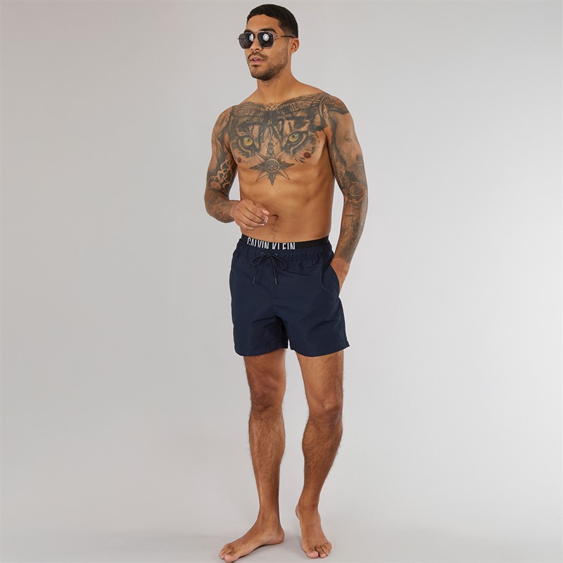 Calvin Klein Jeans Mens Swim Shorts Dark Sapphire