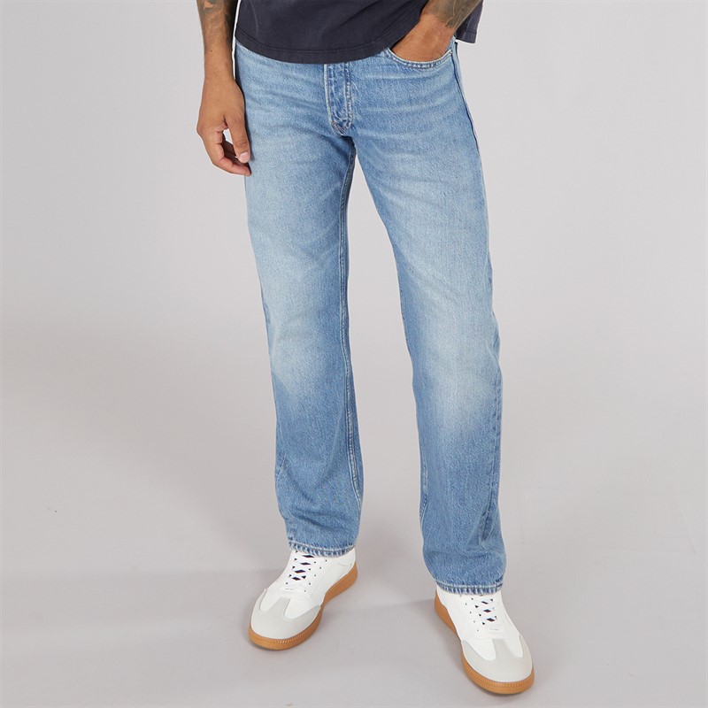 Calvin Klein Jeans Mens Standard Straight Jeans Denim Medium - Size 32/32