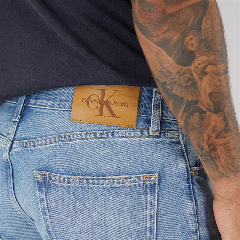 Calvin Klein Jeans Mens Standard Straight Jeans Denim Medium