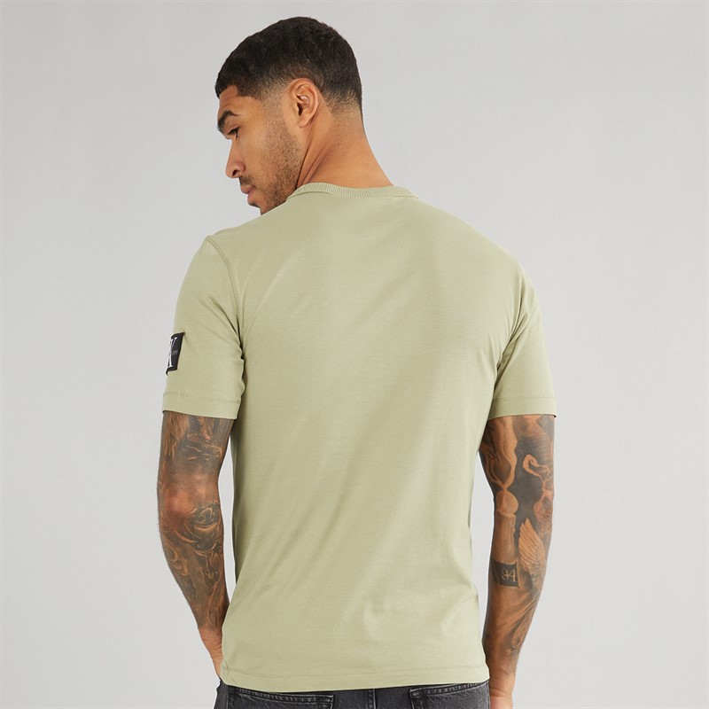 Calvin Klein Jeans Mens Badge Regular T-Shirt Tree House