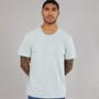 Calvin Klein Jeans Mens Hemp Jersey T-Shirt Puritan Gray